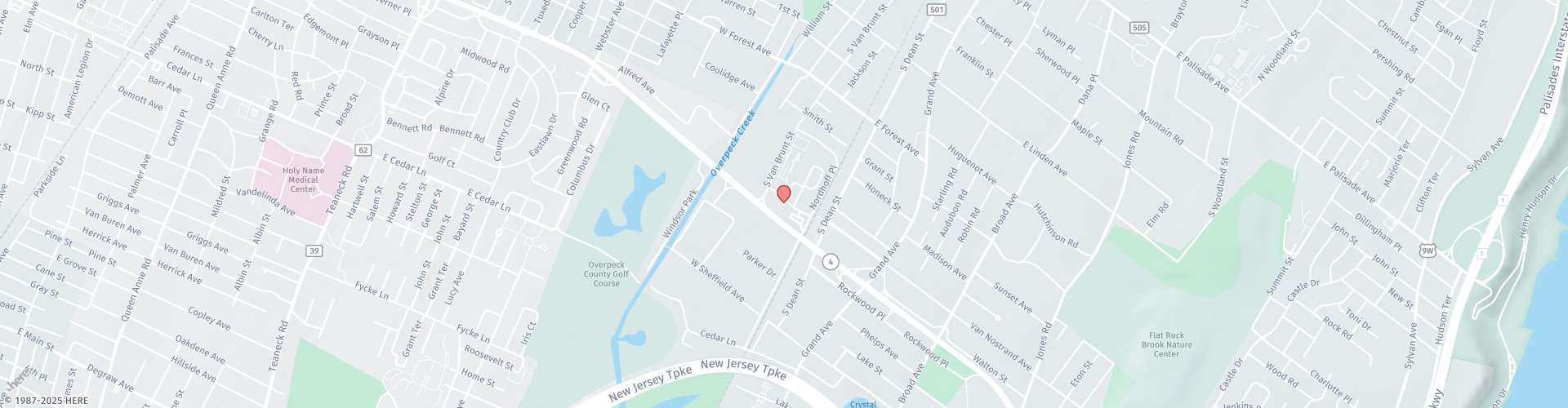 Location Map: 20 Nordhoff Pl Englewood, NJ 07631